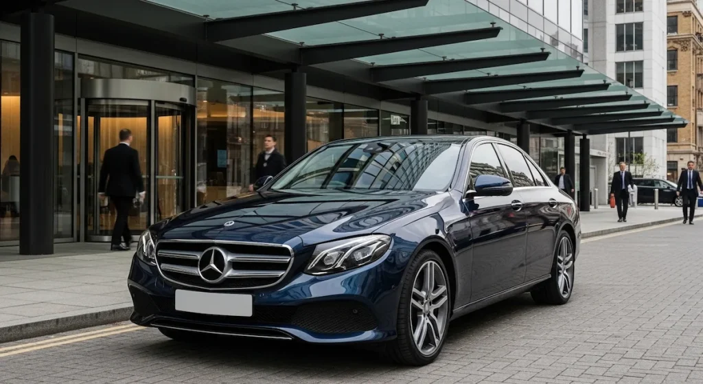 Executive car service providing luxury chauffeur-driven transportation for corporate and business travel.